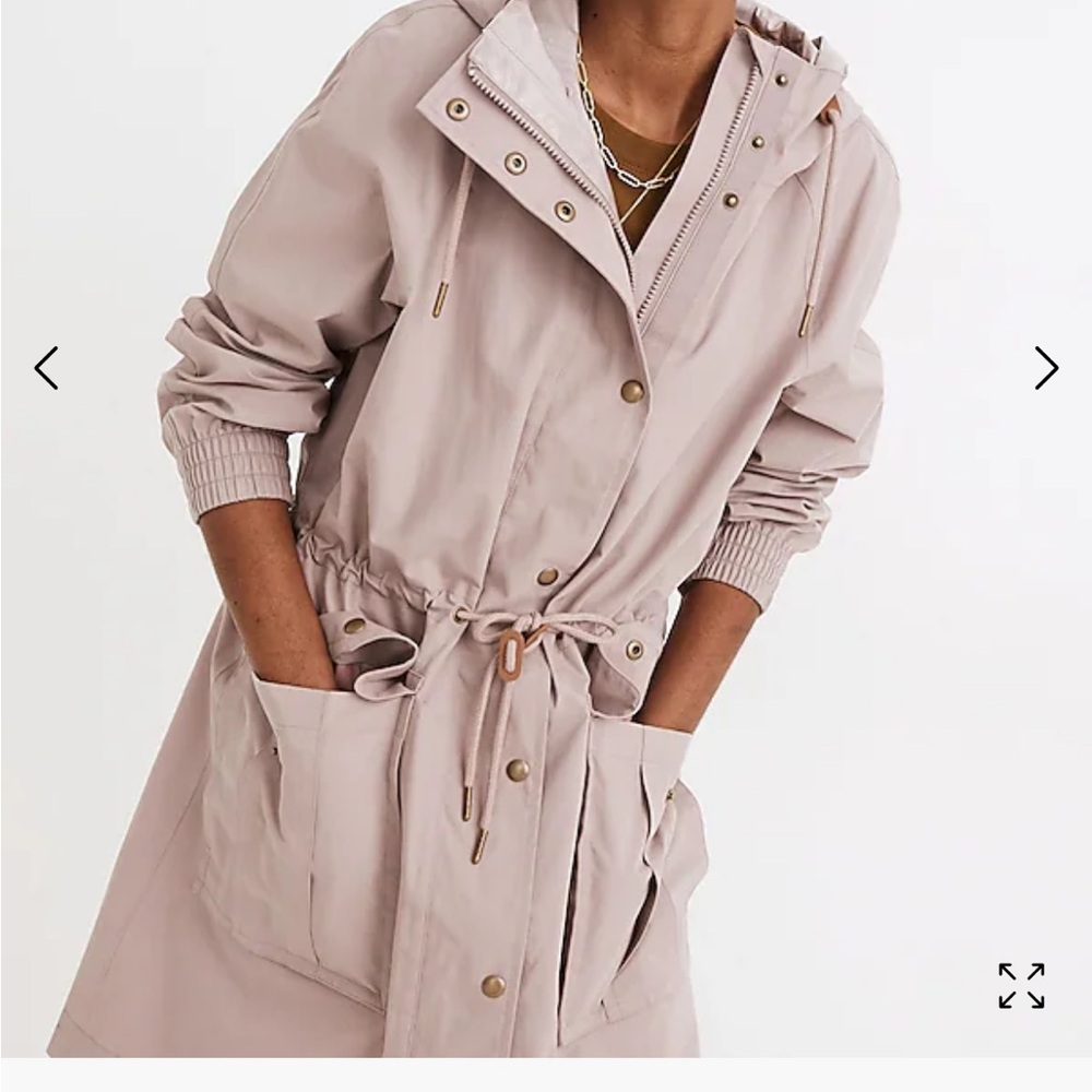 Madewell Waterproof Rainfall Anorak Raincoat - Picture 2 of 8